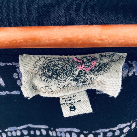 UO Ecote Romper Boho Blue Size Small - Picture 4 of 7